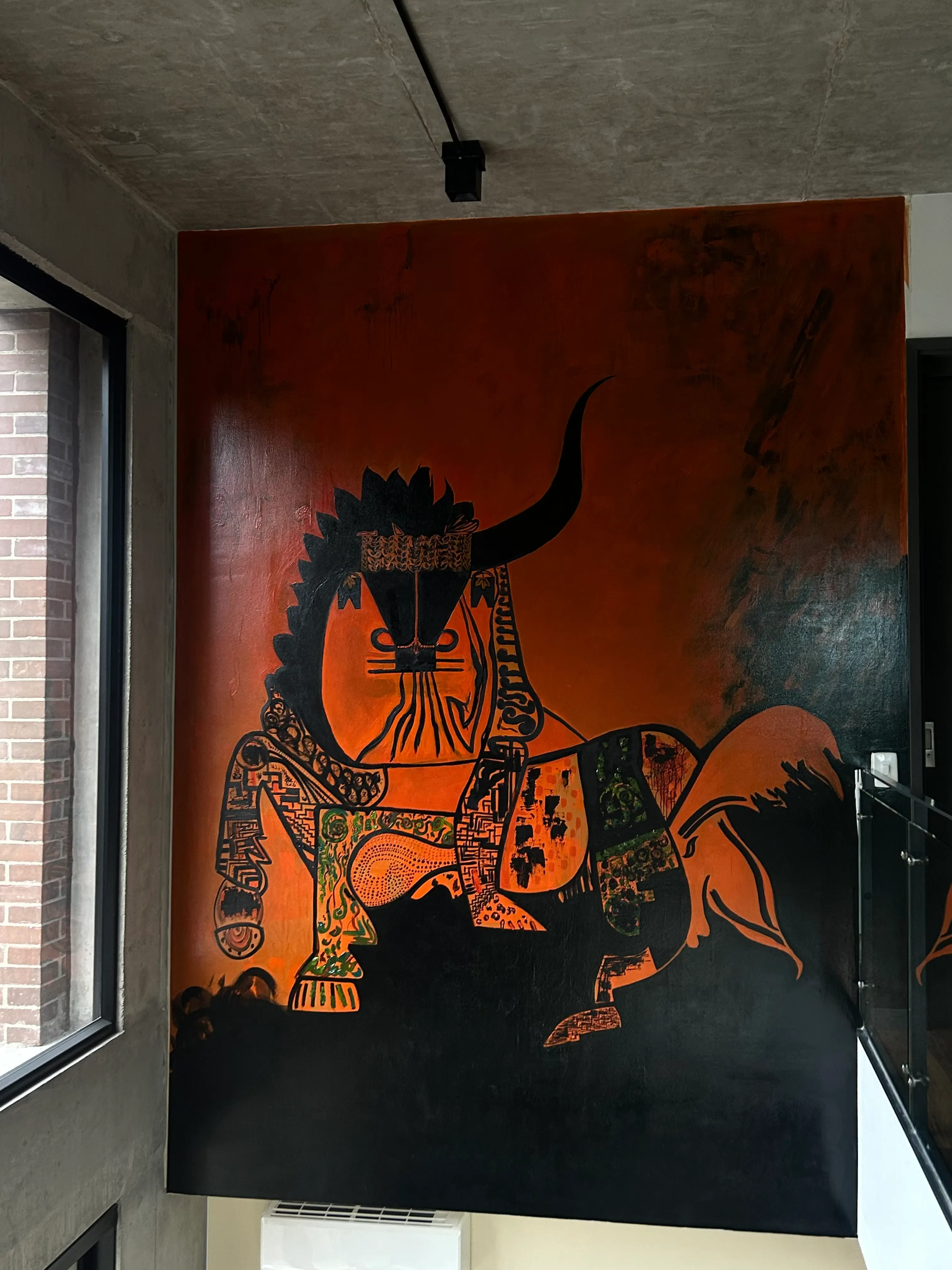 Ganymede's mural, 2023 — view 2